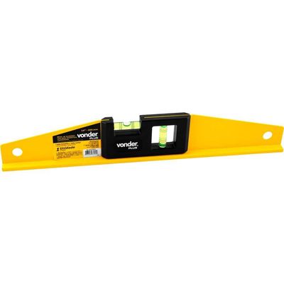 Nível De Alumínio Com Base Magnética Trapezoidal 14" Vonder