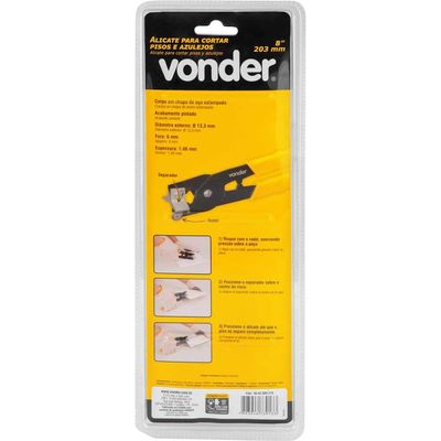 Alicate Para Cortar Pisos Azulejos Vonder