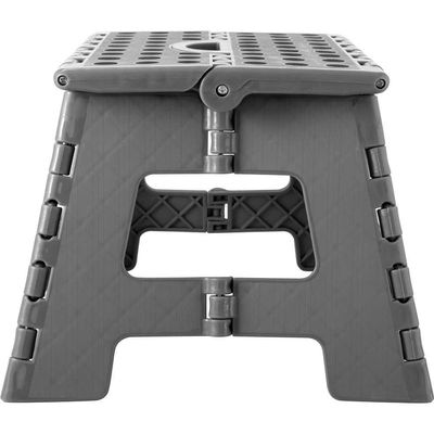 Banqueta Plástica Dobrável 220Mm Cinza Vonder
