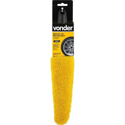 Escova Microfibra Cônica Para Limpar Rodas Vonder