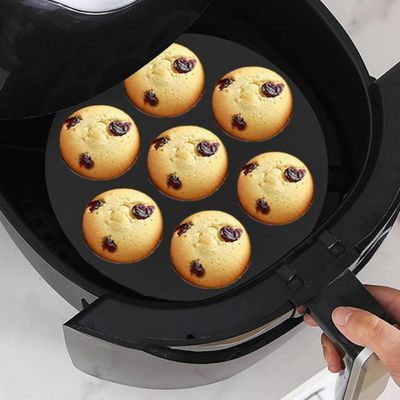 Forma de Cupcake Para Air Fryer com 7 Cavidade - Sortida