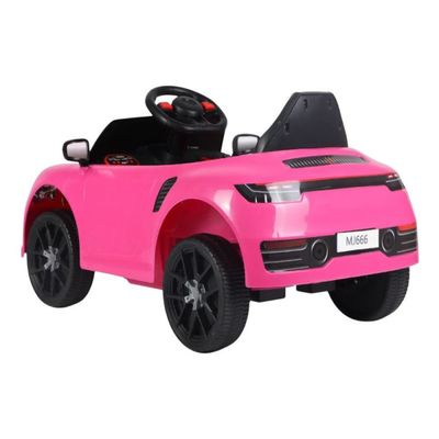 Carrinho Esportivo Elétrico Infantil - Rosa