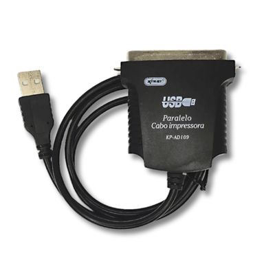Cabo Paralelo para USB Knup KPAD109 Impressoras
