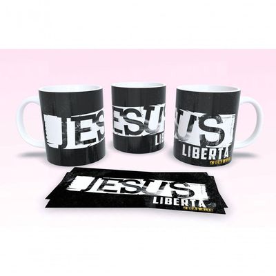 Caneca De Porcelana 325ml Decorada Frases Religiosas Estampa 53