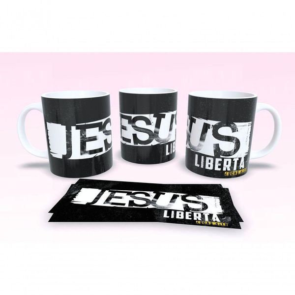 Caneca De Porcelana 325ml Decorada Frases Religiosas Estampa 53