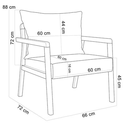 Kit 02 Poltronas Decorativa Para Sala de Estar Alícia B04 Linho Verde Musgo - Lyam Decor