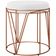 Puff Decorativo Aramado Bronze Zaya L02 Corano Branco - Lyam Decor