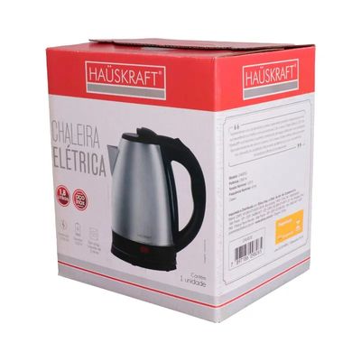 Chaleira Elétrica Aço Inox 1,8 Litros 127V