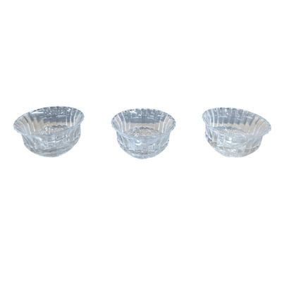 Conjunto 3 Browl Vidro Alexa