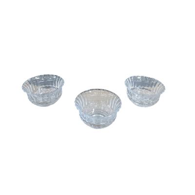 Conjunto 3 Browl Vidro Alexa