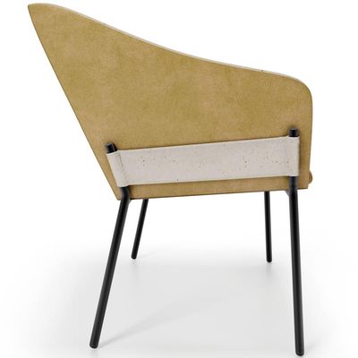 Cadeira Para Sala de Jantar Estar Living Olívia L02 Linho Cru Couríssimo Fendi - Lyam Decor