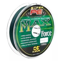 Linha Multifilamento Maruri 1000m Max Force 4 Fios Medida 0,14mm 18lb