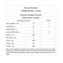Creaking Pw (300g) - Sabor: Limão