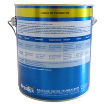 Tinta Vermelha Brasilux Royal 3.6L Extra Rápido