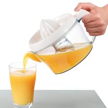 Espremedor de Frutas Elétrico Mondial 127V Turbo Citrus 25W 1,25L Branco Automático com Tampa