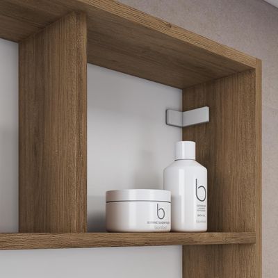 Nicho Organizador com Prateleiras CP7010 Mel