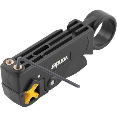 Alicate Desencapador Para Cabos Coaxial Vonder