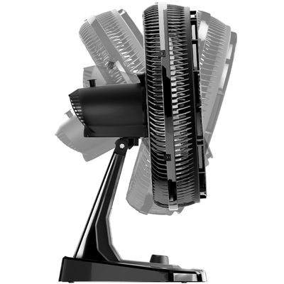 VENTILADOR WAP FLOW TURBO DE MESA E PAREDE 2 EM 1 COM 8 PÁS PRETO 50CM 220V FW009219