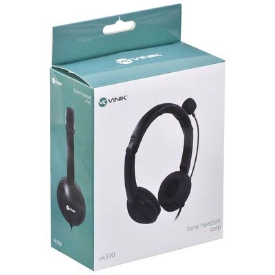 Fone De Ouvido Headset Corp Usb Com Microfone - Preto -...