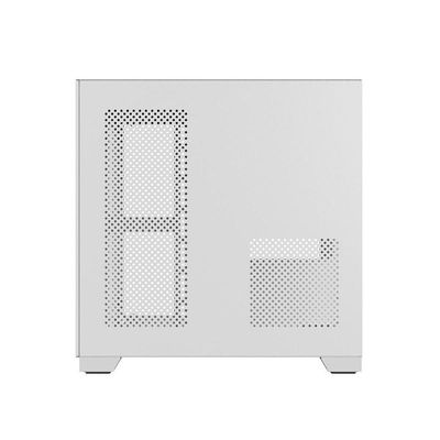 Gabinete Gamer Forcefield White Ghost - Frontal E...
