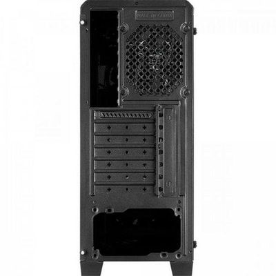 Gabinete Gamer Aerocool Ore Saturn Preto Rgb Lateral...