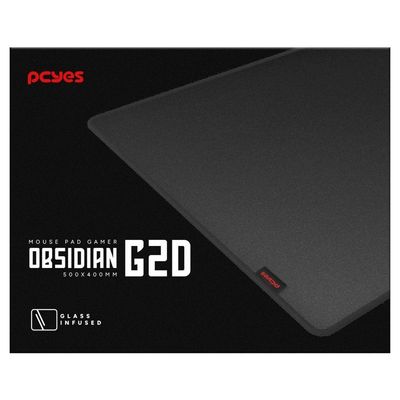 Mouse Pad Gamer Pcyes Obsidian G2d 500x400mm - Tecido...