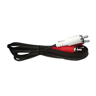 Cabo De Audio 2 Rca Macho + 2 Rca Macho Mxt Emborrachado