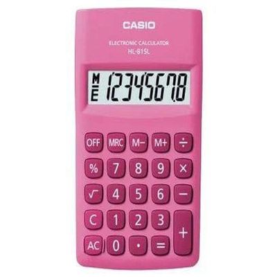 Calculadora De Bolso 8 Digitos Rosa - Hl-815l-pk-w-dp