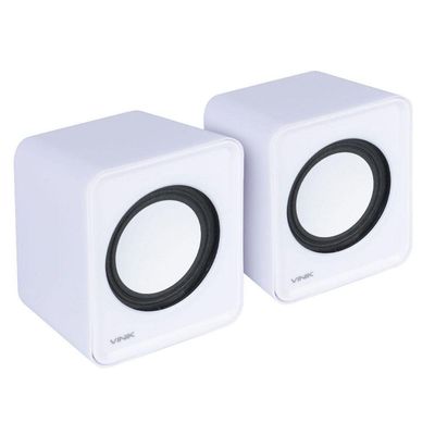 Caixa De Som 2.0 Usb 5v 2x 1w Com Controlador De Volume