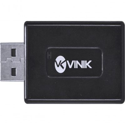 Adaptador Placa De Som Usb 7.1 Canais Virtual Ausb71