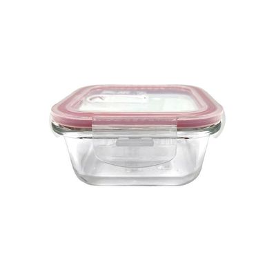 Pote Vidro Hermético Marmita 800ml Com Garrafa Térmica Cinza