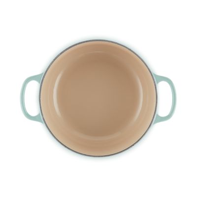 PANELA LE CREUSET REDONDA SIGNATURE 22CM AZUL COOL MINT 21177224962430