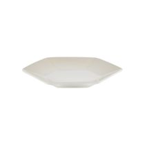 PRATO LE CREUSET HEXAGON RASO EM CERÂMICA 16CM MERINGUE 60229167160014