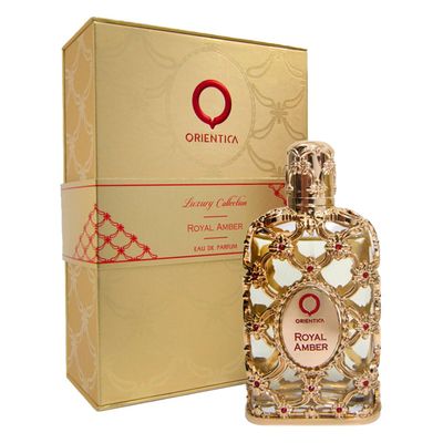 Royal Amber Orientica Luxury Eau de Parfum Feminino 150ml Árabe Importado 150ml