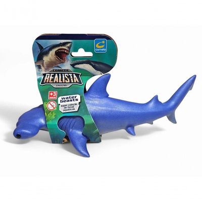 Kit Boneco Vinil Animais Marinhos Predadores Super Realistas