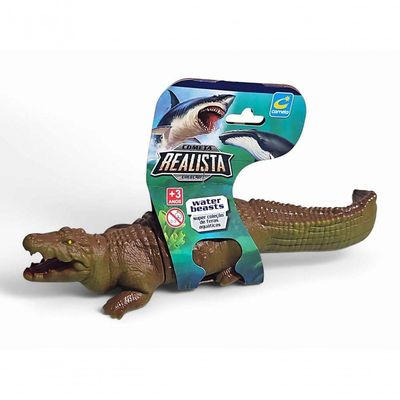 Kit Boneco Vinil Animais Marinhos Predadores Super Realistas