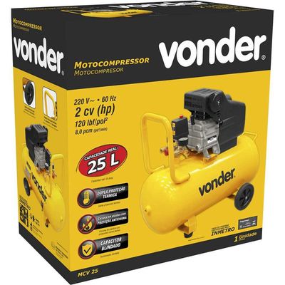 Motocompressor 25L Mcv25 220V Vonder