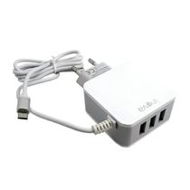 Carregador  Inteligente V8 5.1a 3 Usb Car-8427