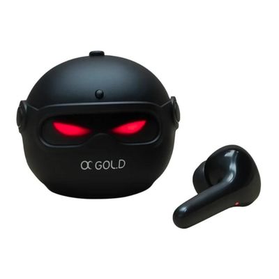 Fone De Ouvido Gamer Tws Fn-B48 Bluetooth 5.4 Tipo-c Preto