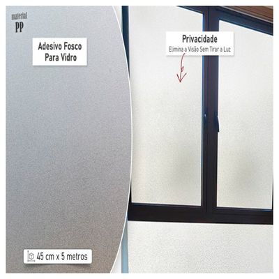 Rolo Autoadesivo Protetor Transparente 45cm x 5m