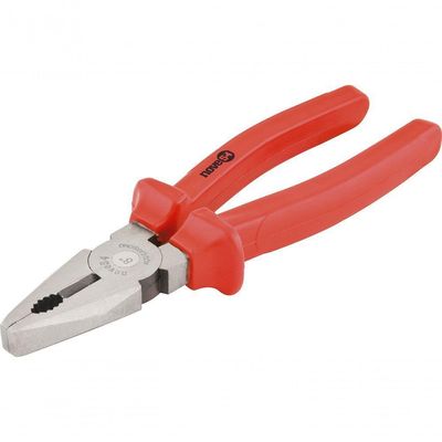 Alicate Universal 8 Aço Carbono Polido Plastificado Nove54