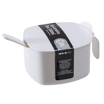 Açucareiro Due Casual 300ml Branco - 10580-0007 - Coza