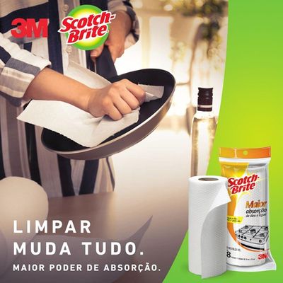 Pano Reutilizável Scotch Brite - Hb004554067 - 3m Pano Reutilizavel Scotch Brite - Hb004554067 - 3m