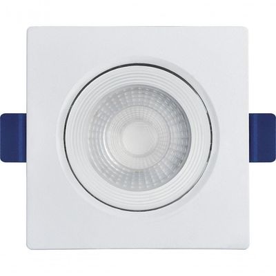 Spot Led Eco 3w 3000k Quadrado Black+decker