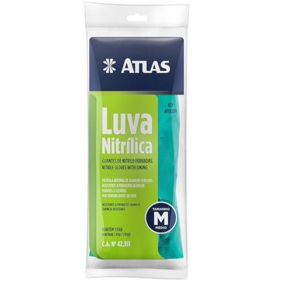 Luva Nitrílica Extra Grande - At1302eg - Pincéis Atlas
