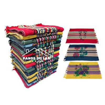Kit 10 Tapete Simples Piso Banheiro Atoalhado Capacho Estampado Entrada De Casa Em Promoção