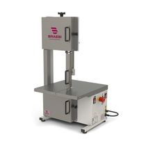 Mini Serra Fita Carne Semi-inox Mesa Fixa 1,78m Bsim-178 Plus - Braesi Bivolt Bivolt