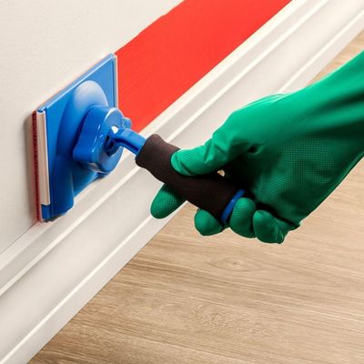 Pad Flocado Para Pintura Com Cabo Ajustável Em 360° Com Rosca - At750-80 - Pincéis Atlas