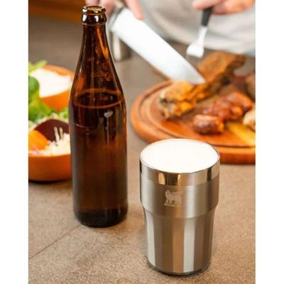 Copo Beer Tumbler Happy Hour Stanley 384ml Stainless Steel