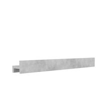 Porta Shampoo Linear 120cm Concreto